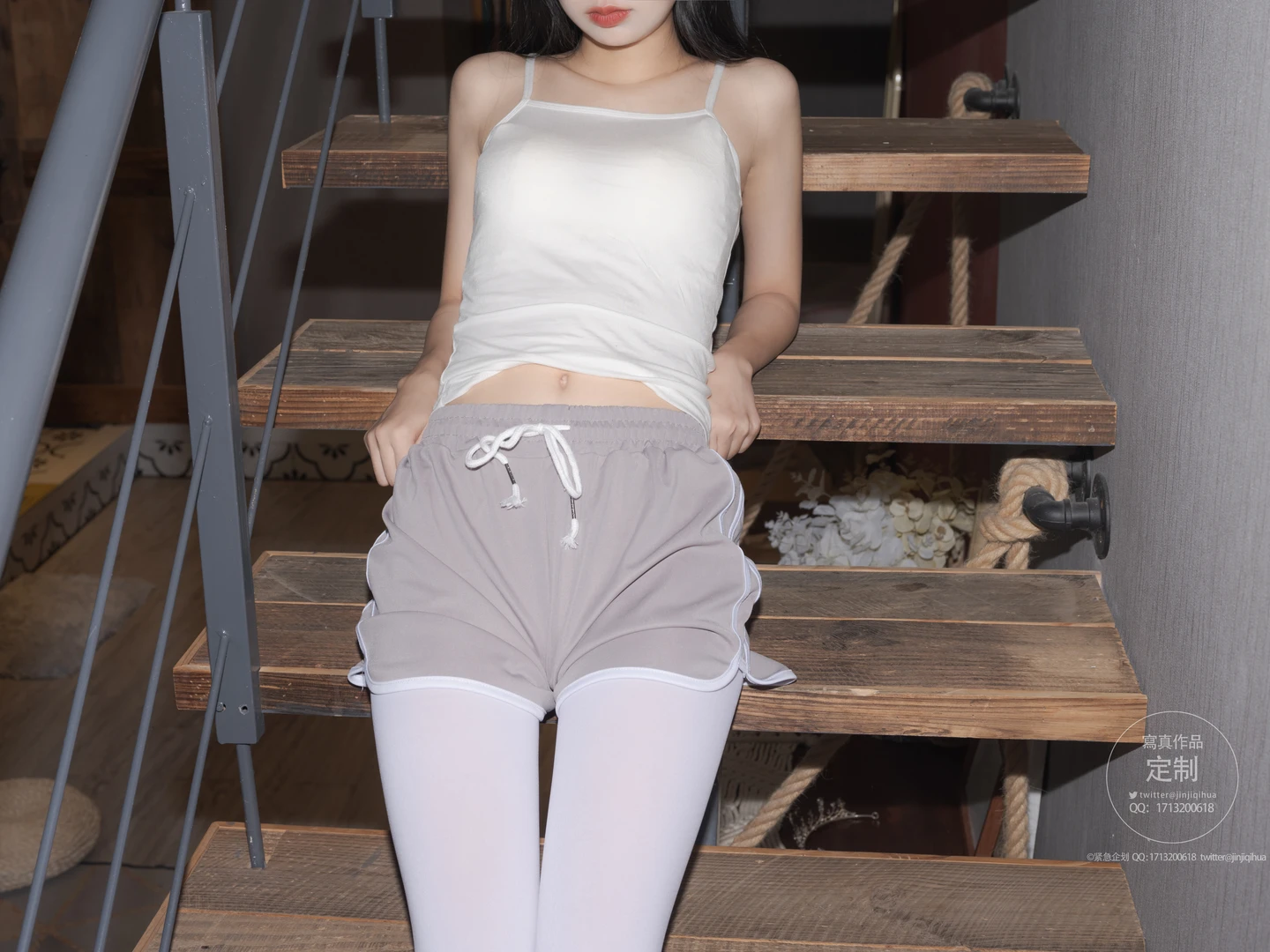 Emergency Project No.035 Vol.020 Miao Miao Zi White Stockings (48 photos) - Photo 20 of 48
