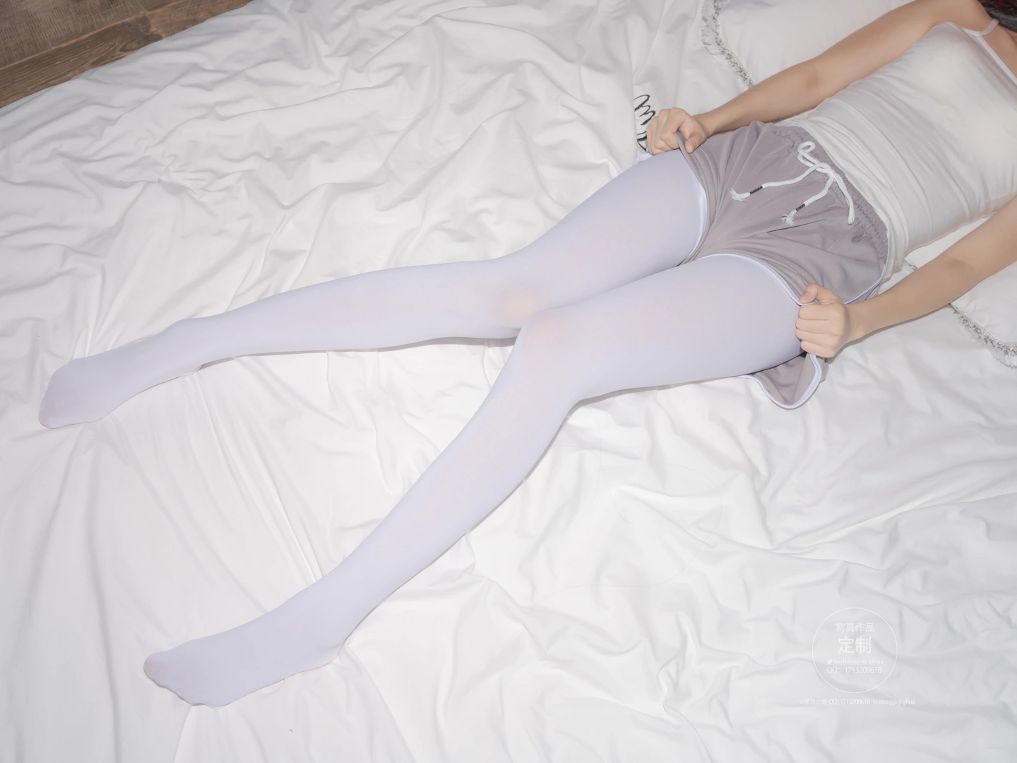 Emergency Project No.035 Vol.020 Miao Miao Zi White Stockings (48 photos) - Photo 23 of 48