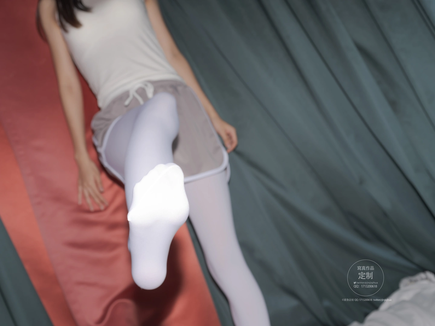 Emergency Project No.035 Vol.020 Miao Miao Zi White Stockings (48 photos) - Photo 25 of 48