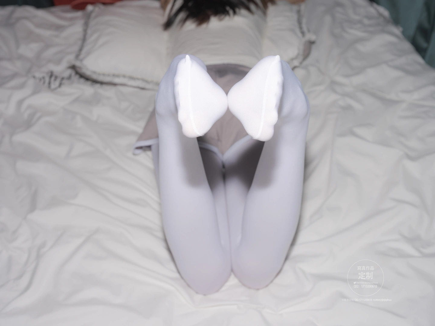 Emergency Project No.035 Vol.020 Miao Miao Zi White Stockings (48 photos) - Photo 31 of 48