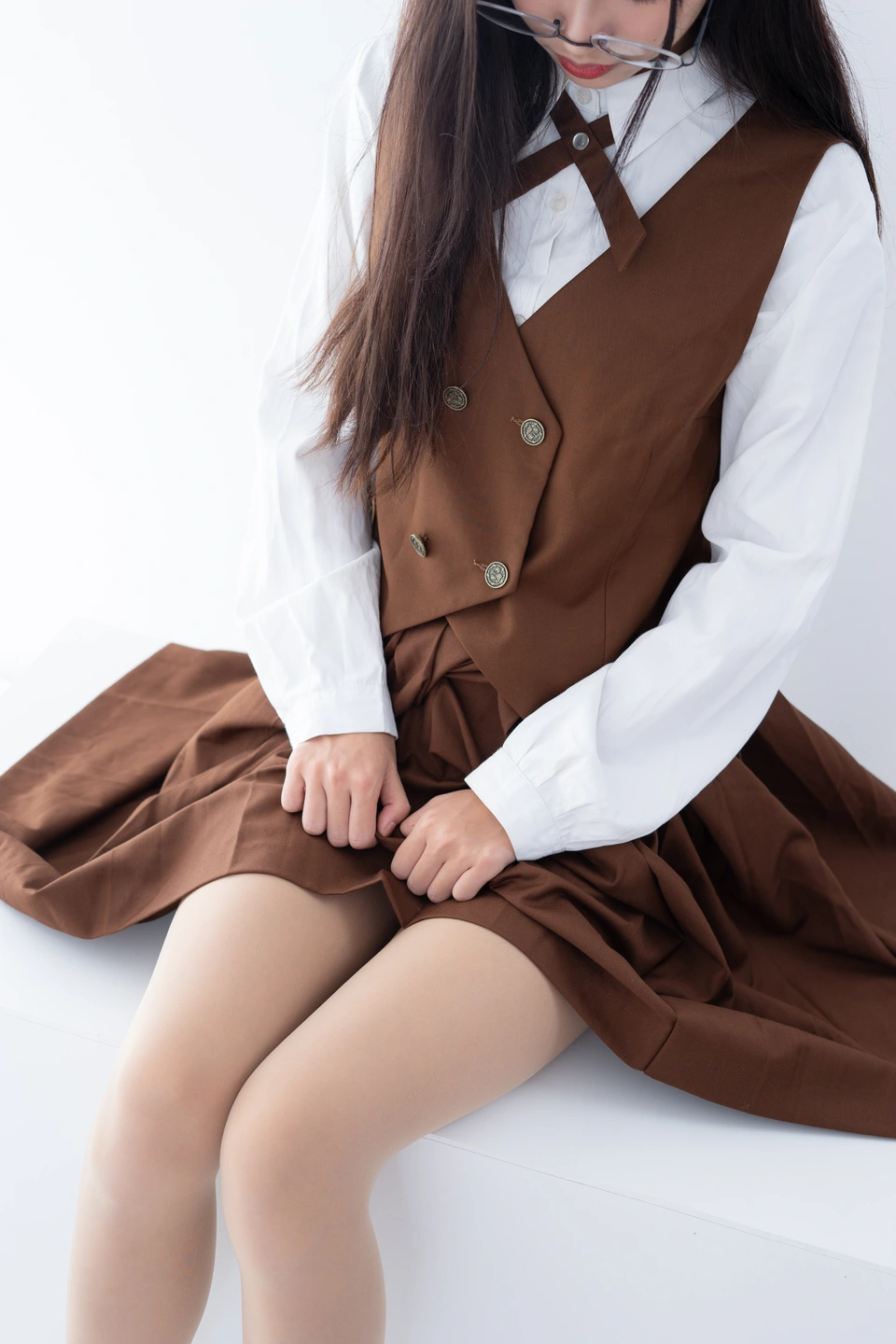 Emergency Project No.051 Miao Miao Zi Brown JK Skirt (48 photos) - Photo 25 of 48