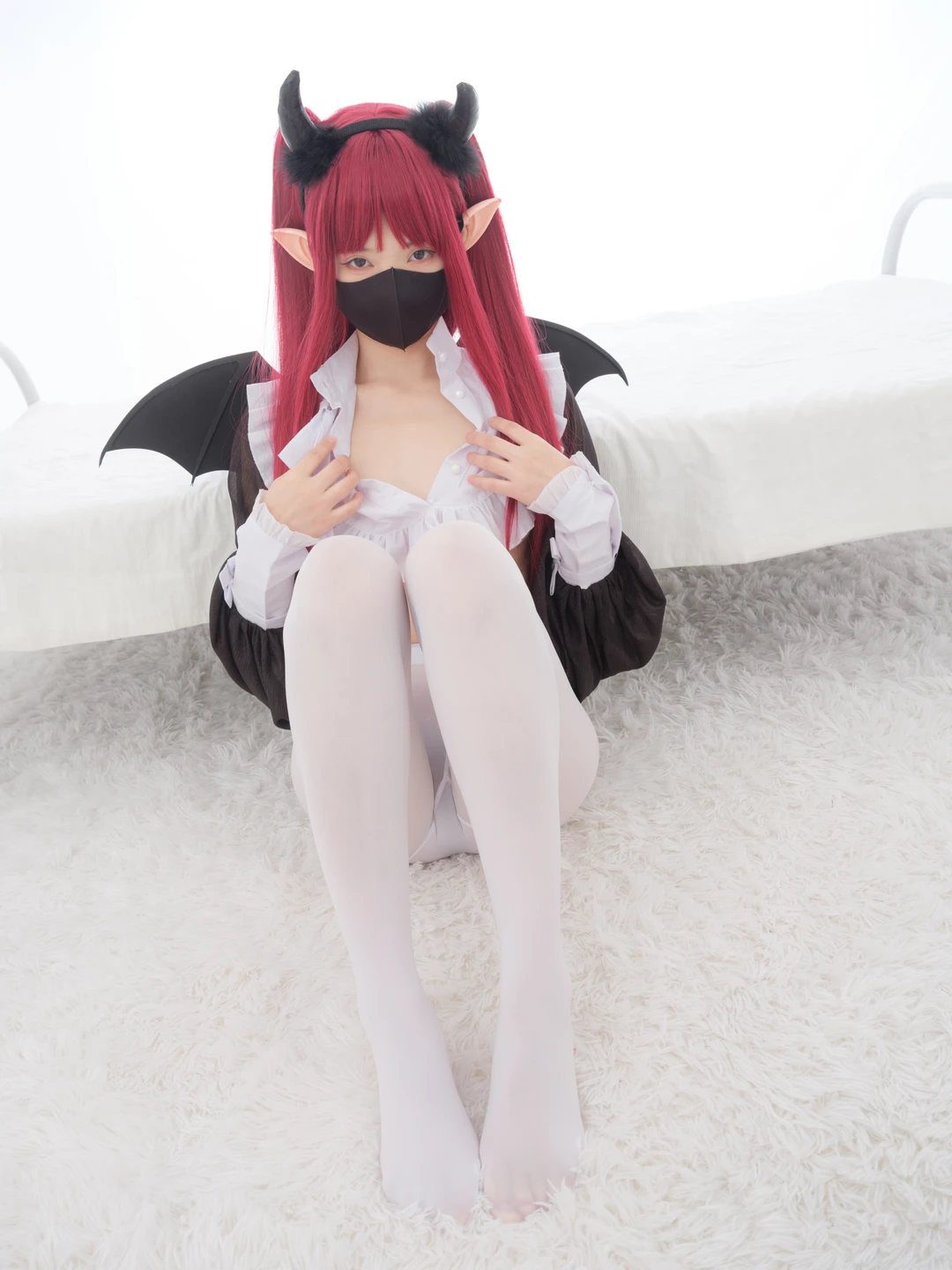 Emergency Project No.065 Jianxi w White Stockings & Black Stockings Little Demon One Million Pixels (74 photos) - Photo 1 of 74