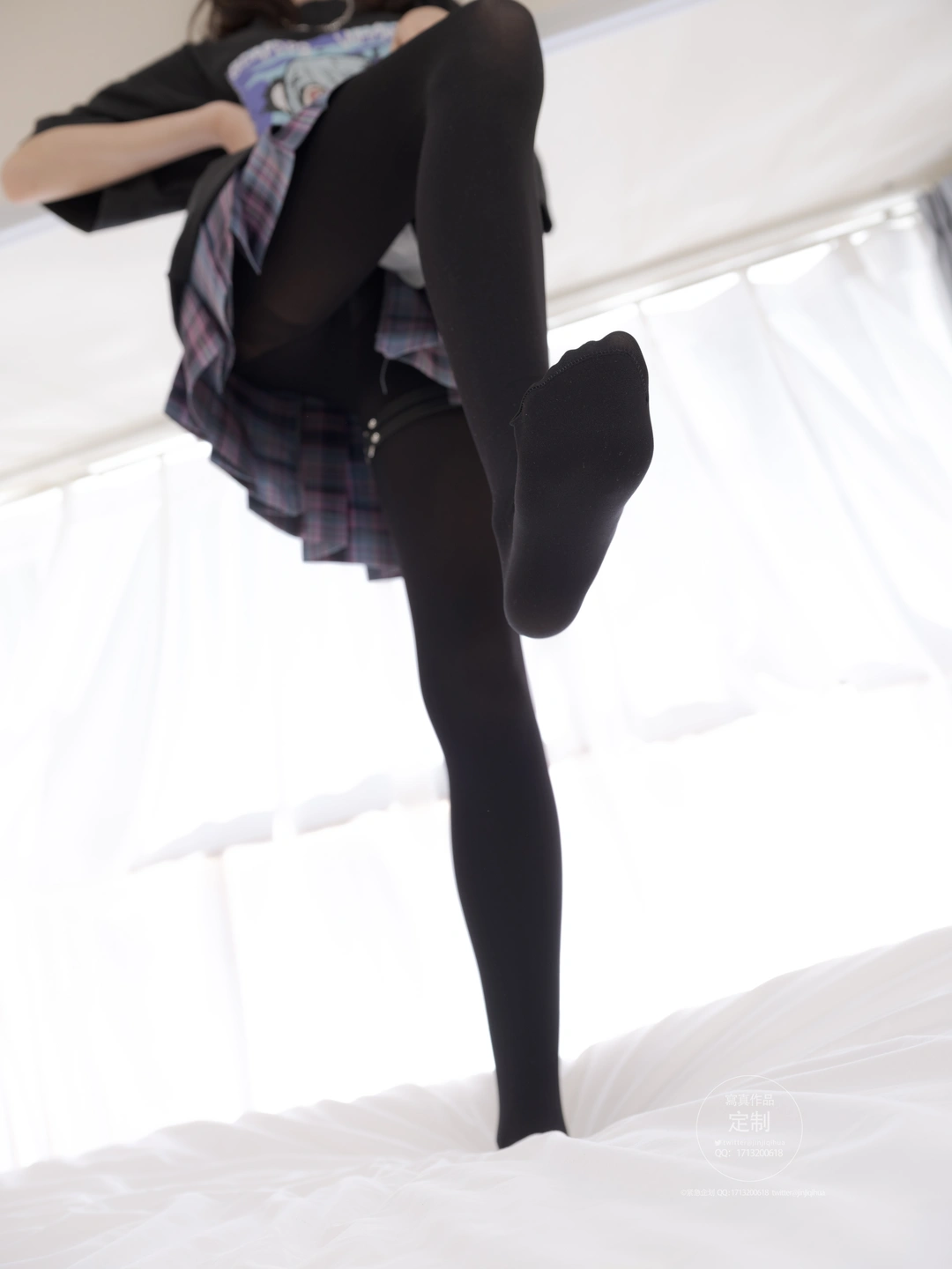 Emergency Project Y-001 JK Black Stockings [97P+1V/ (97 photos) - Photo 73 of 97