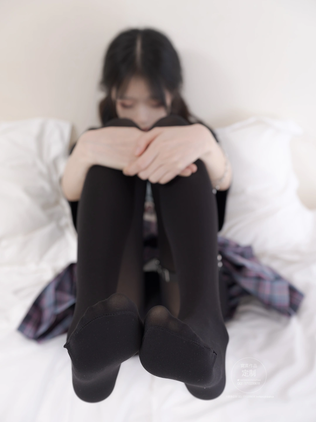 Emergency Project Y-001 JK Black Stockings [97P+1V/ (97 photos) - Photo 92 of 97