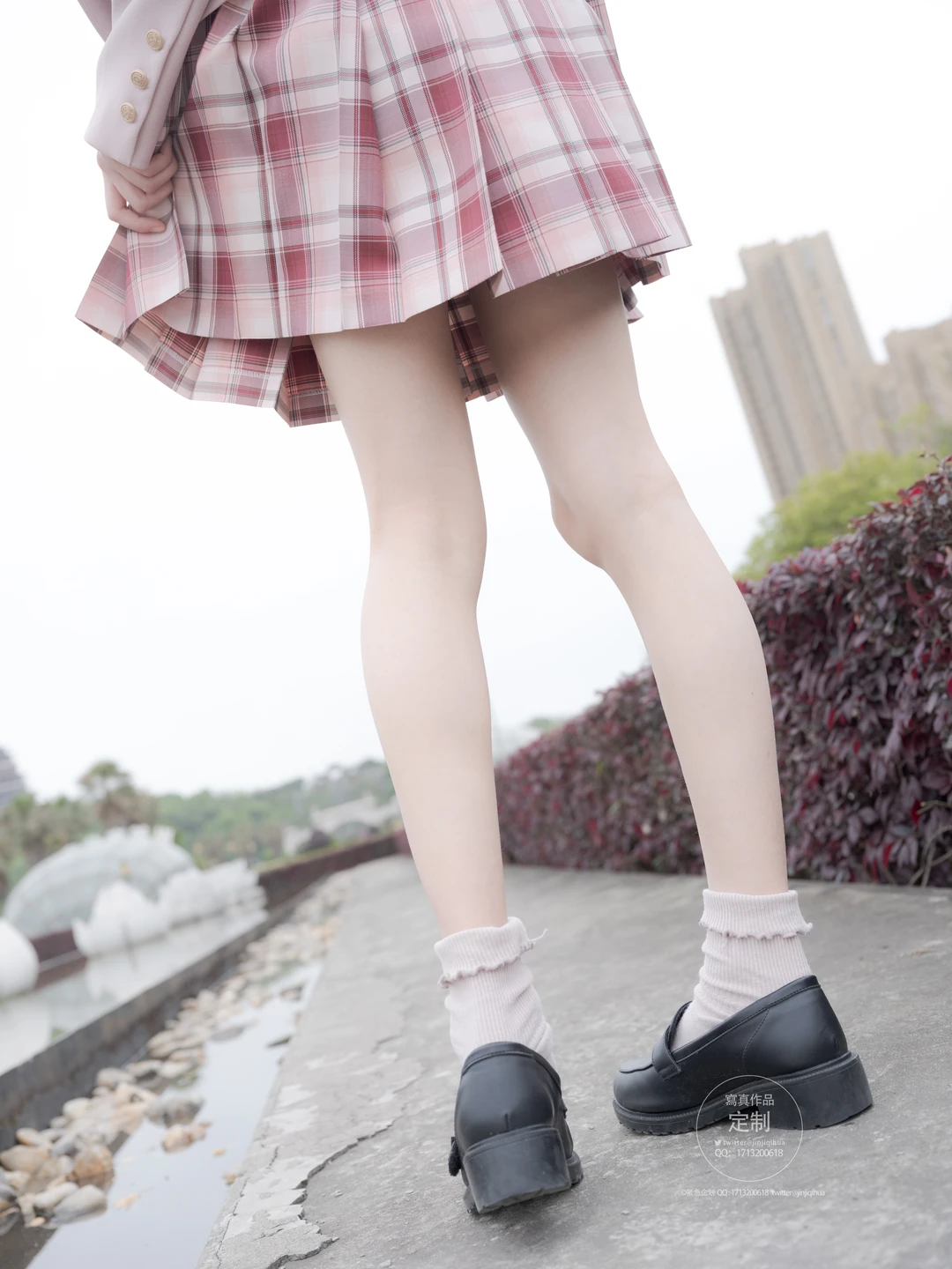 Emergency Project Y-002 White Stockings Plaid Skirt [108P/ (108 photos) - Photo 3 of 108