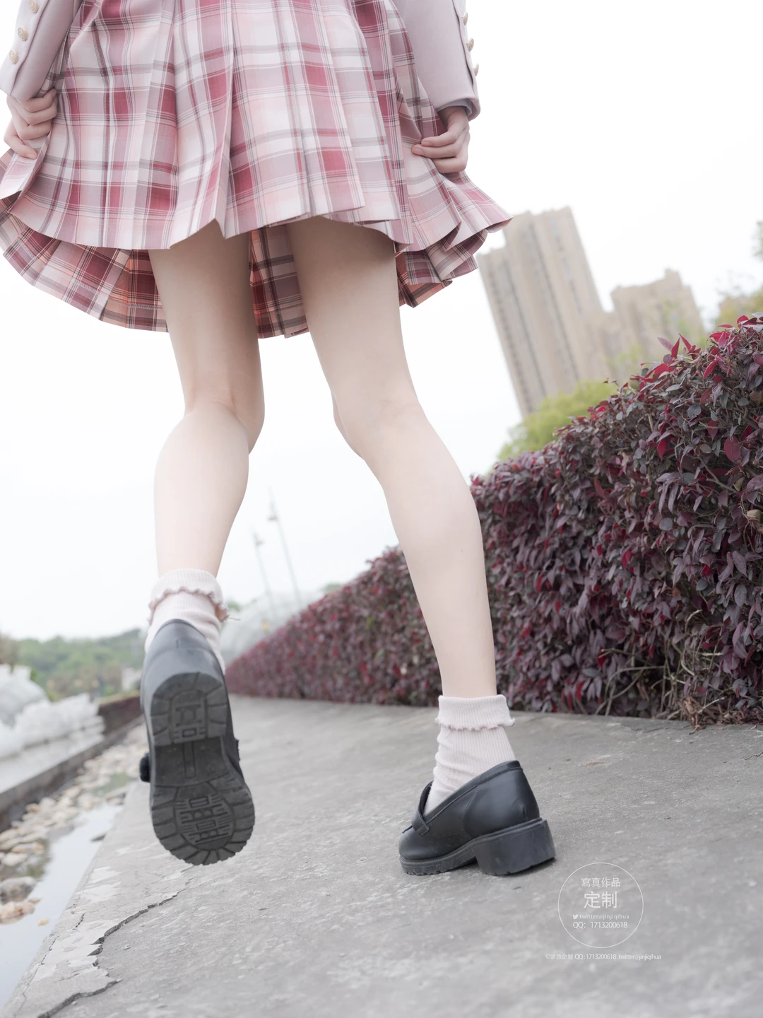 Emergency Project Y-002 White Stockings Plaid Skirt [108P/ (108 photos) - Photo 4 of 108