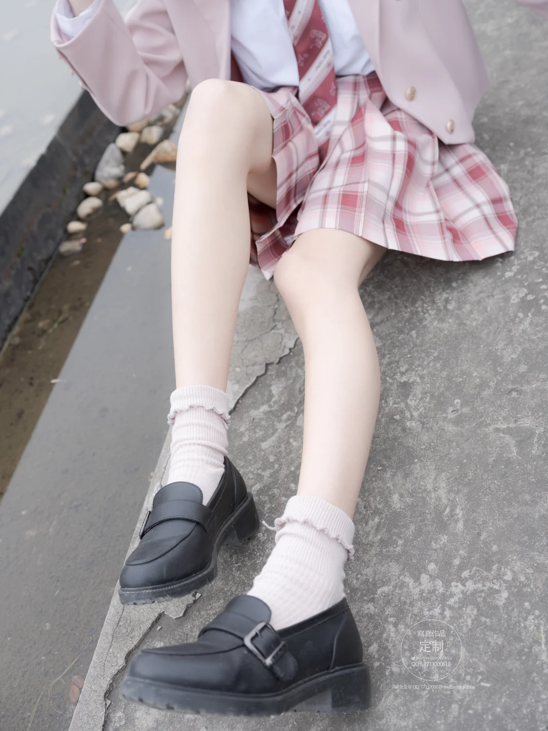 Emergency Project Y-002 White Stockings Plaid Skirt [108P/ (108 photos) - Photo 6 of 108