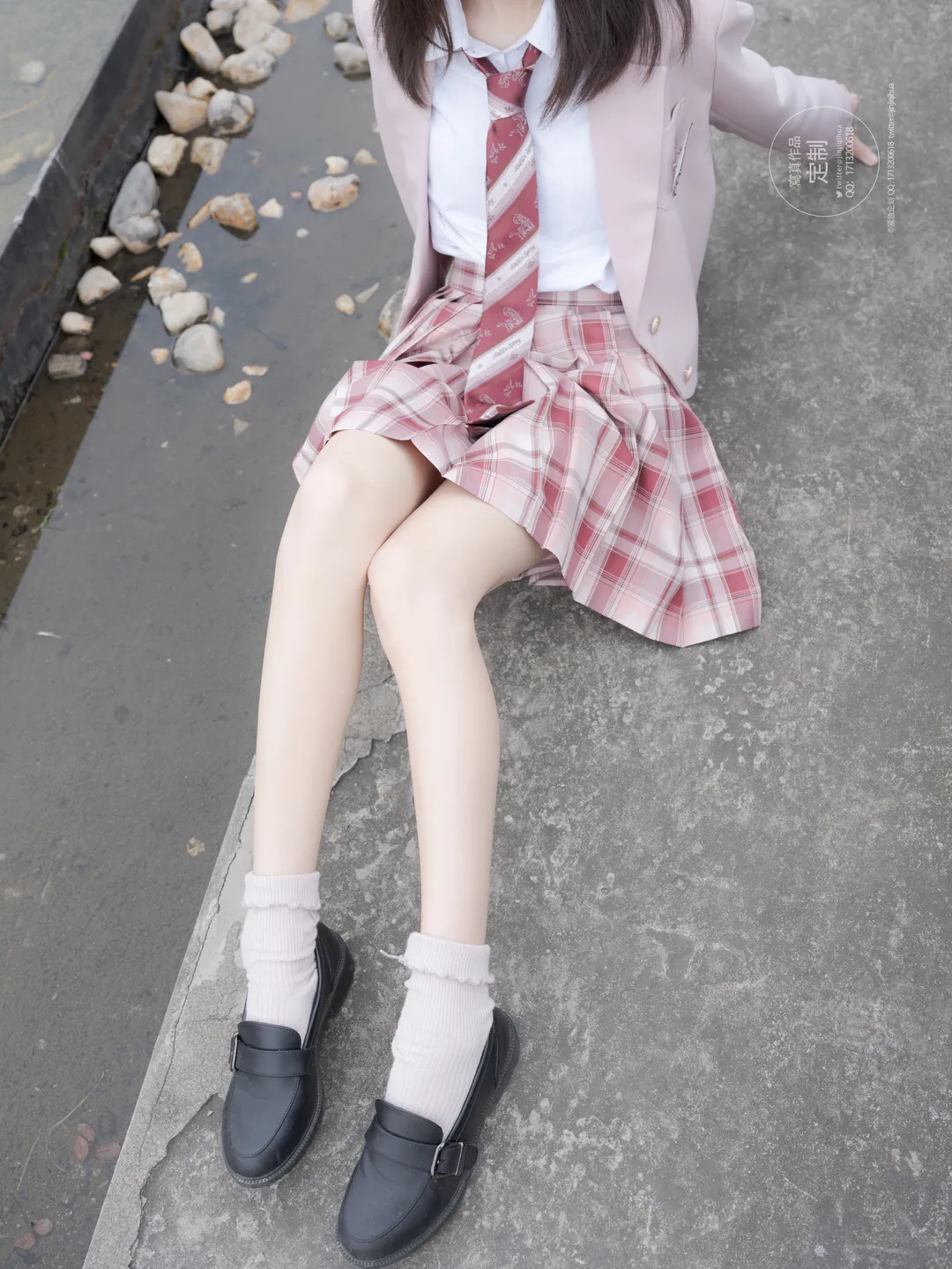 Emergency Project Y-002 White Stockings Plaid Skirt [108P/ (108 photos) - Photo 8 of 108