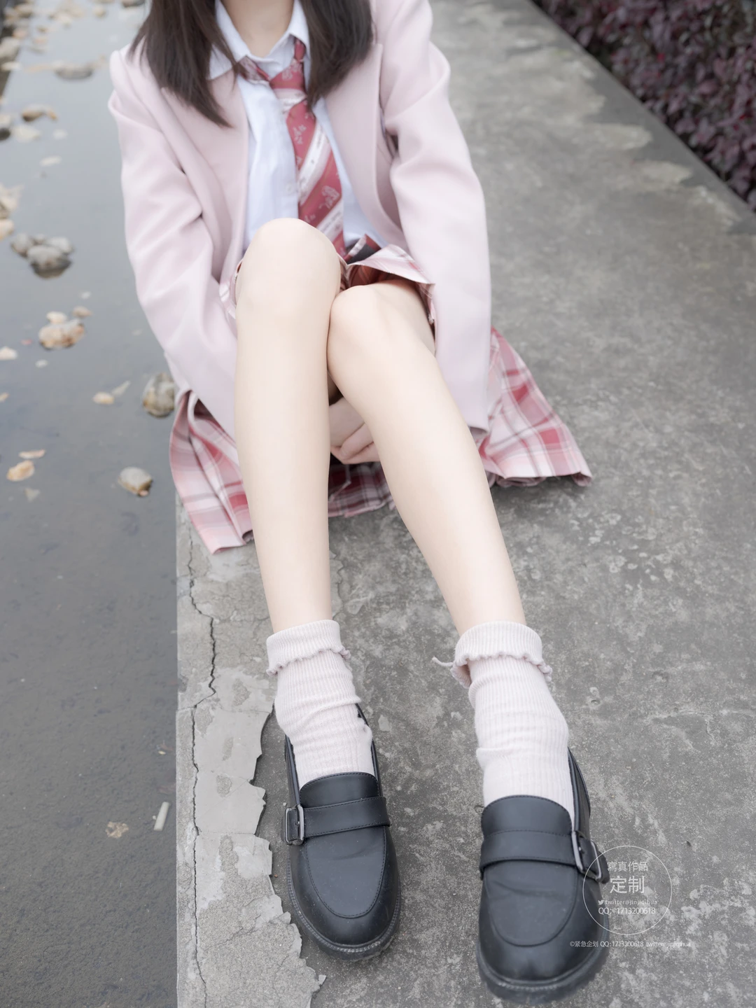Emergency Project Y-002 White Stockings Plaid Skirt [108P/ (108 photos) - Photo 9 of 108