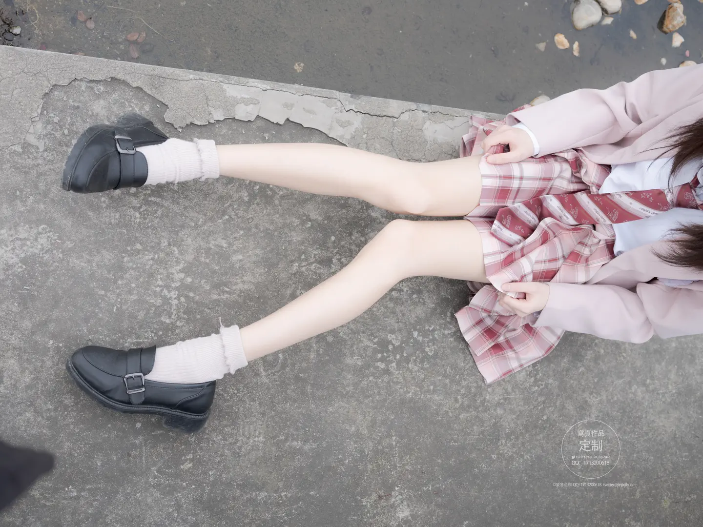 Emergency Project Y-002 White Stockings Plaid Skirt [108P/ (108 photos) - Photo 10 of 108