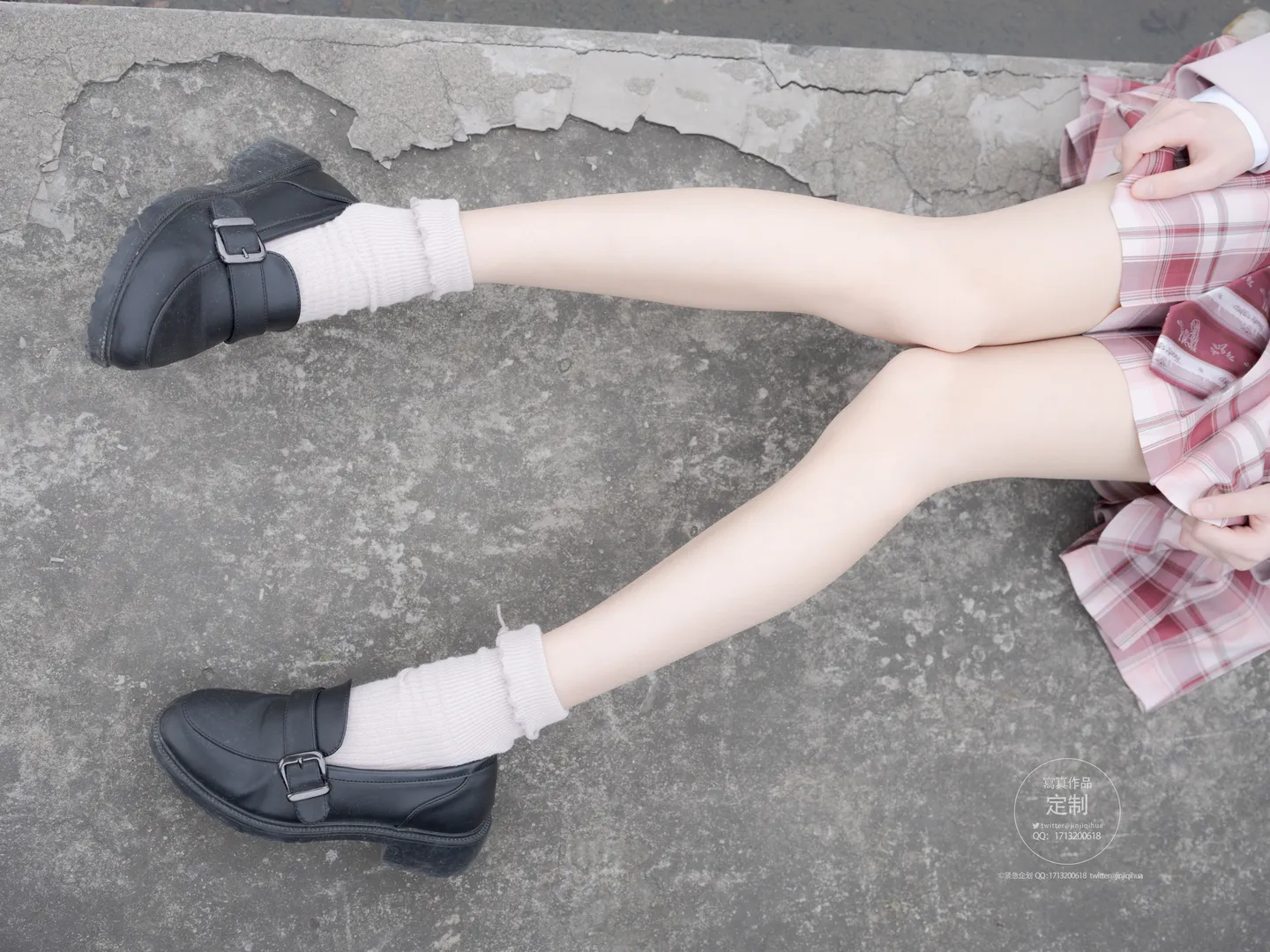 Emergency Project Y-002 White Stockings Plaid Skirt [108P/ (108 photos) - Photo 11 of 108