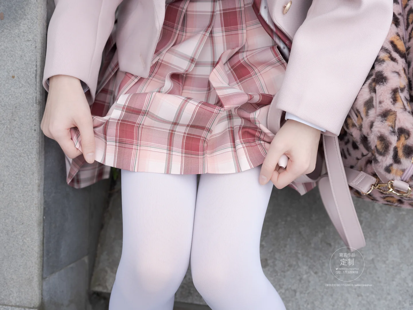 Emergency Project Y-002 White Stockings Plaid Skirt [108P/ (108 photos) - Photo 13 of 108