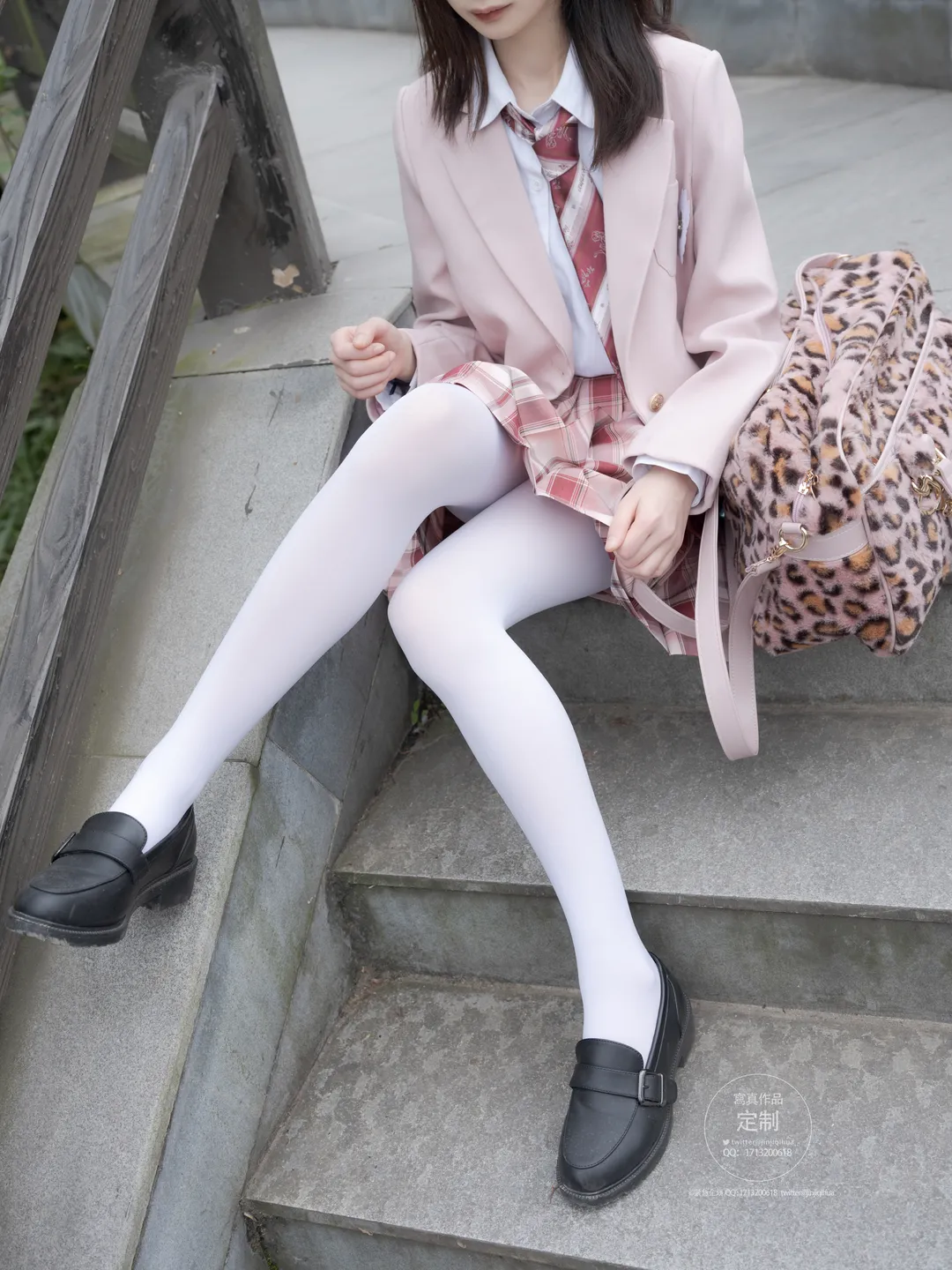 Emergency Project Y-002 White Stockings Plaid Skirt [108P/ (108 photos) - Photo 15 of 108