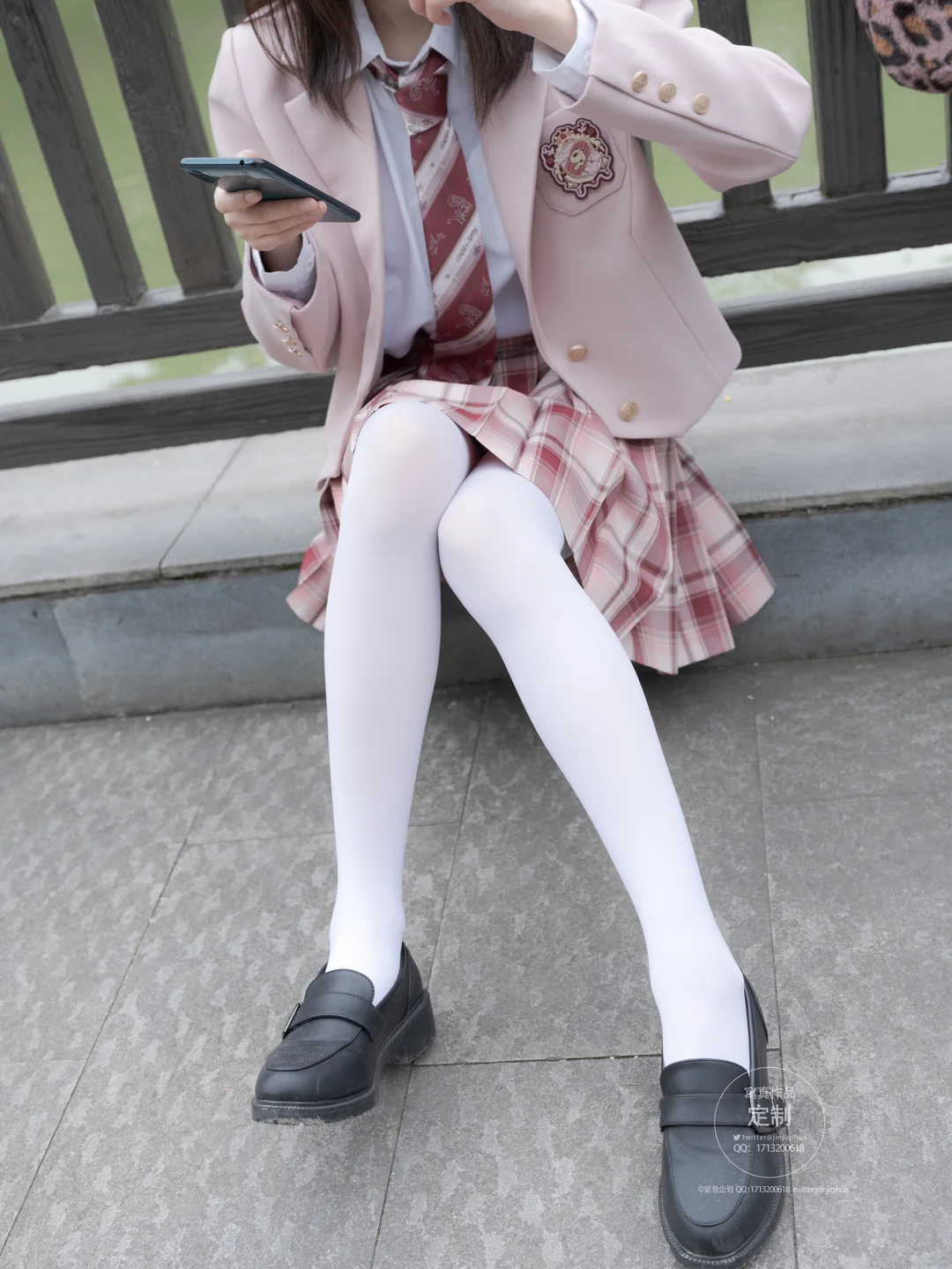 Emergency Project Y-002 White Stockings Plaid Skirt [108P/ (108 photos) - Photo 54 of 108