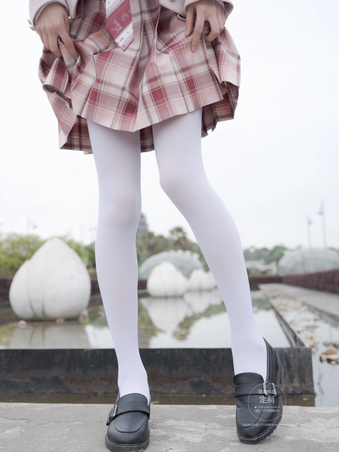 Emergency Project Y-002 White Stockings Plaid Skirt [108P/ (108 photos) - Photo 104 of 108