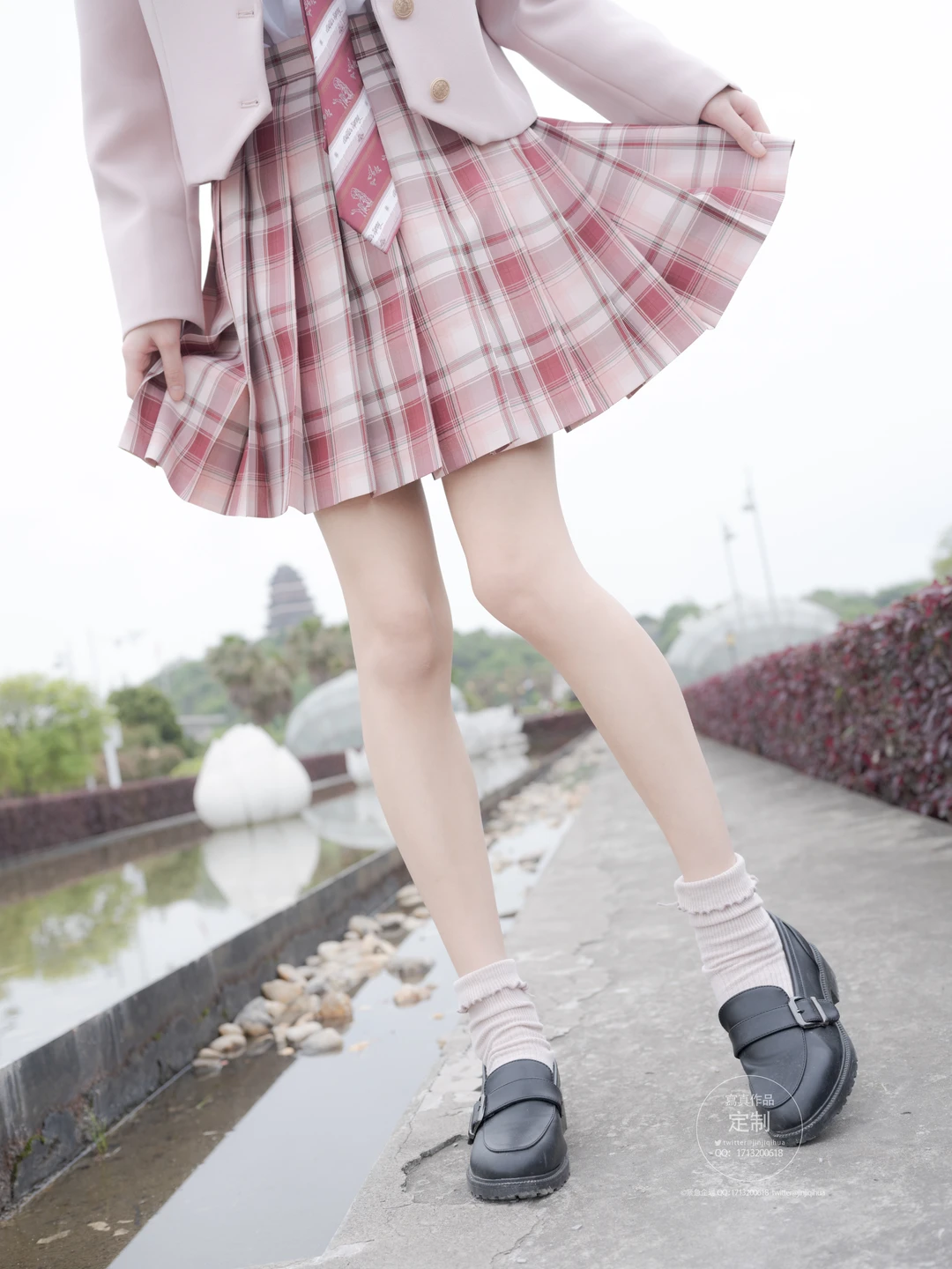 Emergency Project Y-002 White Stockings Plaid Skirt [108P/ (108 photos) - Photo 107 of 108