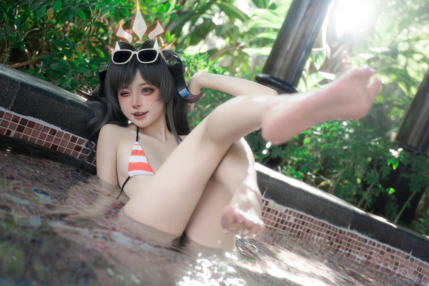 zhi-yue-etsu ko No 033 Blue Archive Kisaragi Kozakura Swimsuit (44 photos) - Zhi Yue Etsu (纸悦Etsu) - Photo 7 of 44