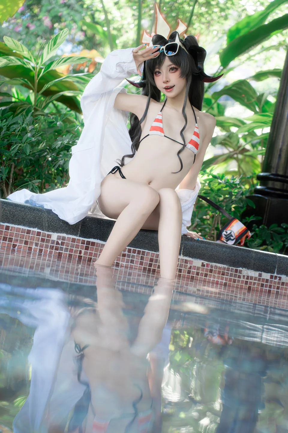 zhi-yue-etsu ko No 033 Blue Archive Kisaragi Kozakura Swimsuit (44 photos) - Zhi Yue Etsu (纸悦Etsu) - Photo 16 of 44
