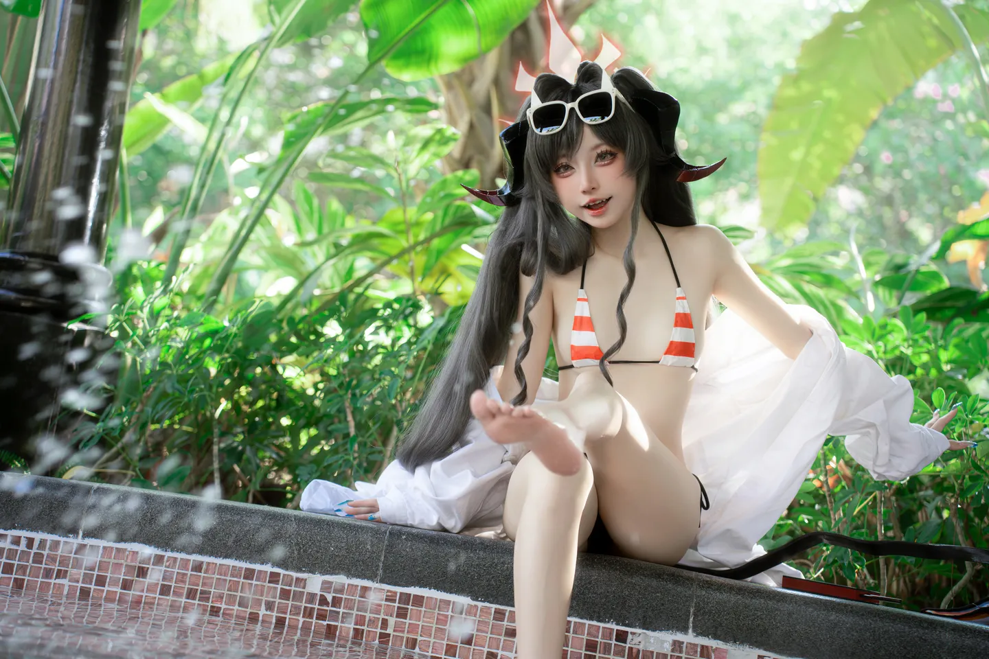 zhi-yue-etsu ko No 033 Blue Archive Kisaragi Kozakura Swimsuit (44 photos) - Zhi Yue Etsu (纸悦Etsu) - Photo 34 of 44