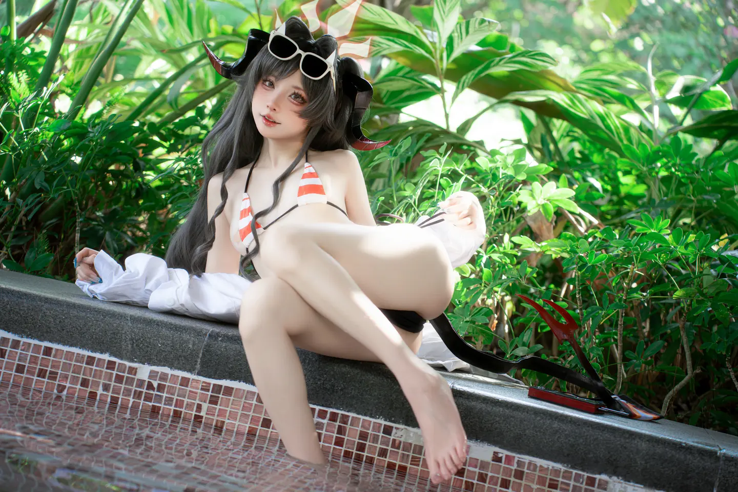 zhi-yue-etsu ko No 033 Blue Archive Kisaragi Kozakura Swimsuit (44 photos) - Zhi Yue Etsu (纸悦Etsu) - Photo 37 of 44