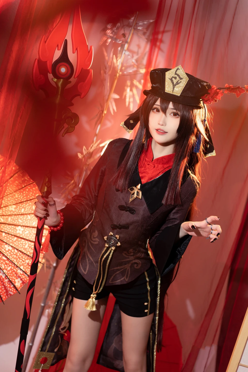 hua-xi_honoka - Genshin Impact Hu Tao (10 photos) - Hua Xi_honoka (花兮_honoka) - Photo 1 of 10