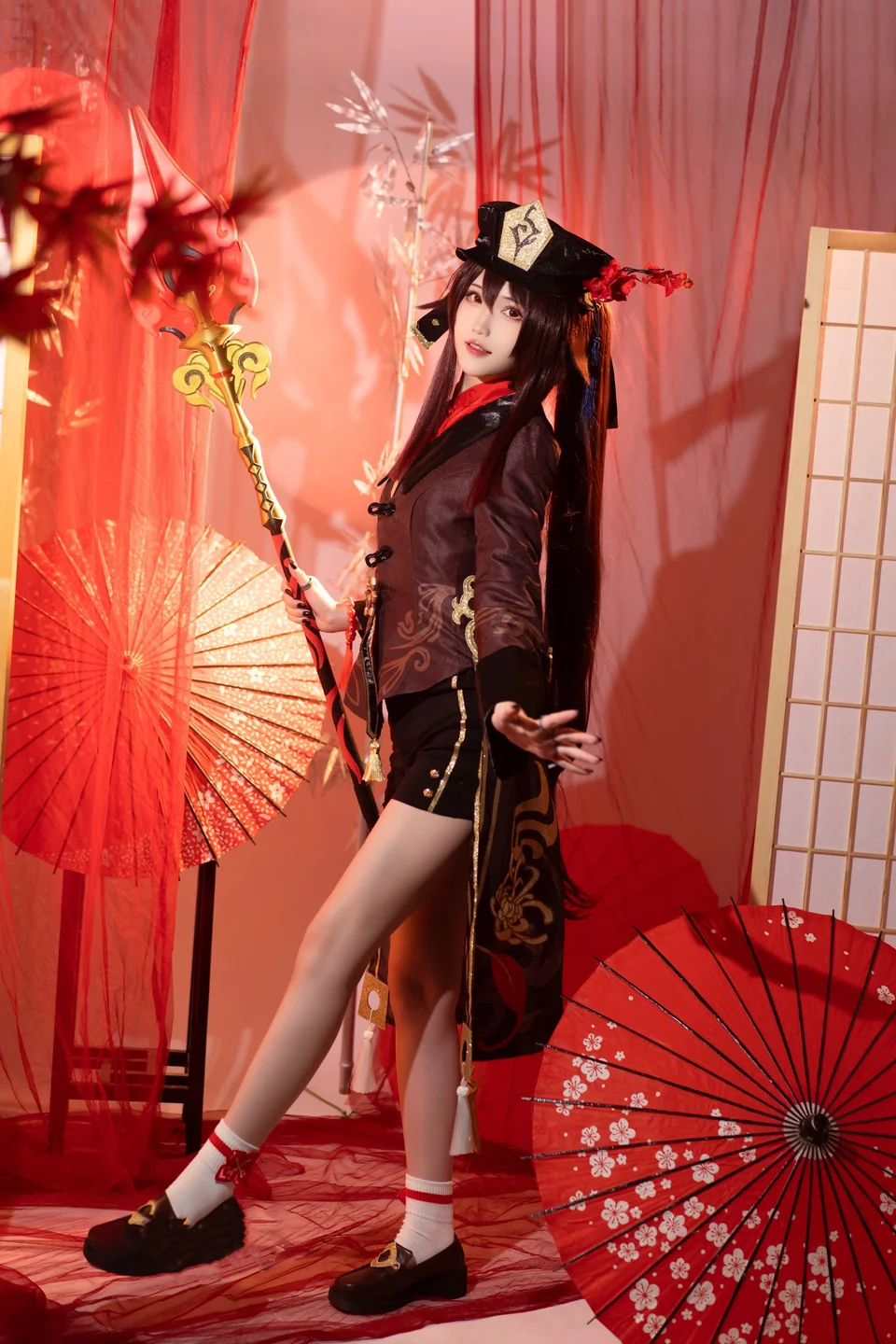 hua-xi_honoka - Genshin Impact Hu Tao (10 photos) - Hua Xi_honoka (花兮_honoka) - Photo 2 of 10