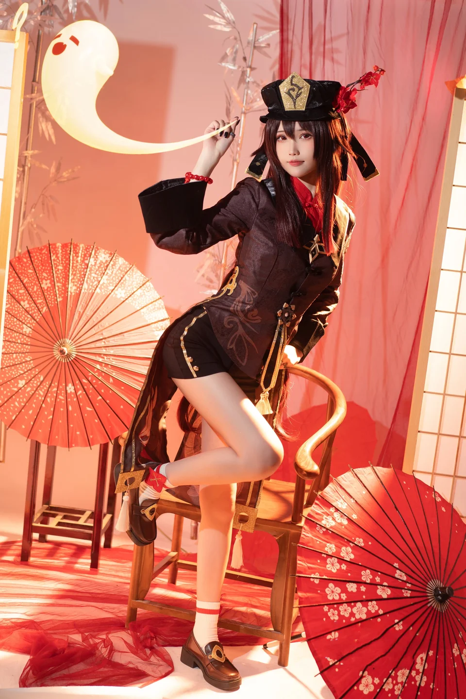 hua-xi_honoka - Genshin Impact Hu Tao (10 photos) - Hua Xi_honoka (花兮_honoka) - Photo 9 of 10