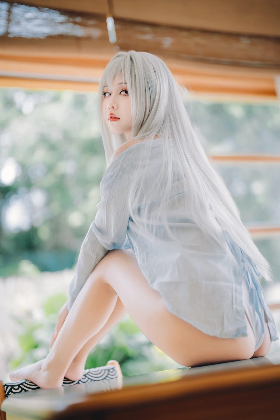 Meng Ya'er - White Swimsuit (25 photos) - Meng Ya Er (萌芽儿) - Photo 11 of 25