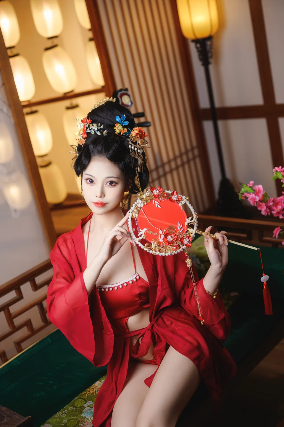 Honey Cat Fur - Tang Palace Night Banquet (61 photos) - Mi Zhi Mao Qiu (蜜汁猫裘) - Photo 5 of 61