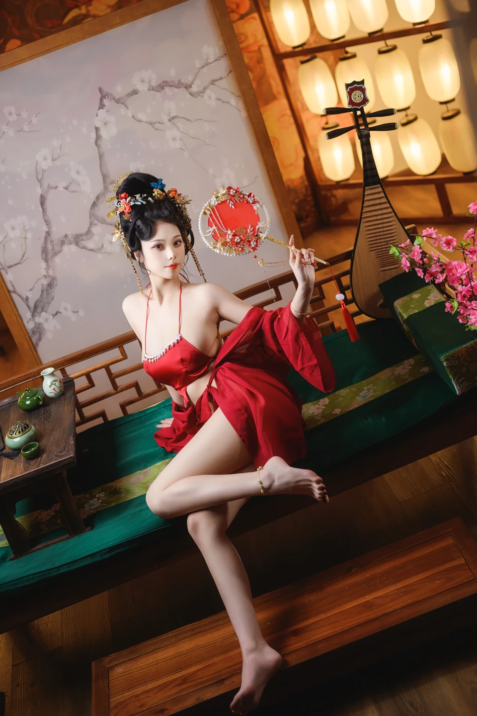 Honey Cat Fur - Tang Palace Night Banquet (61 photos) - Mi Zhi Mao Qiu (蜜汁猫裘) - Photo 6 of 61