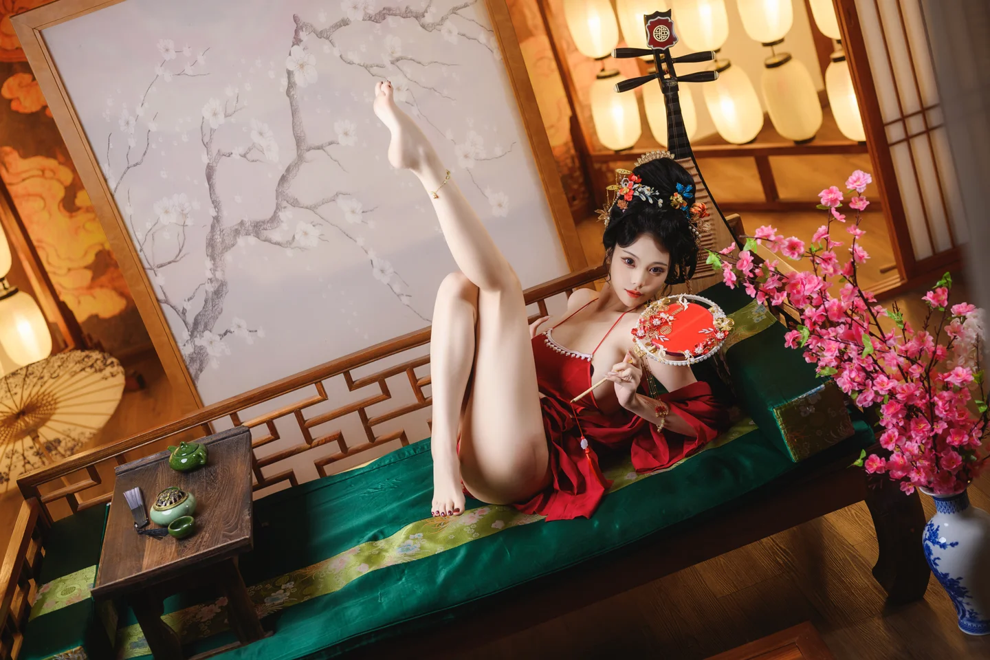 Honey Cat Fur - Tang Palace Night Banquet (61 photos) - Mi Zhi Mao Qiu (蜜汁猫裘) - Photo 10 of 61