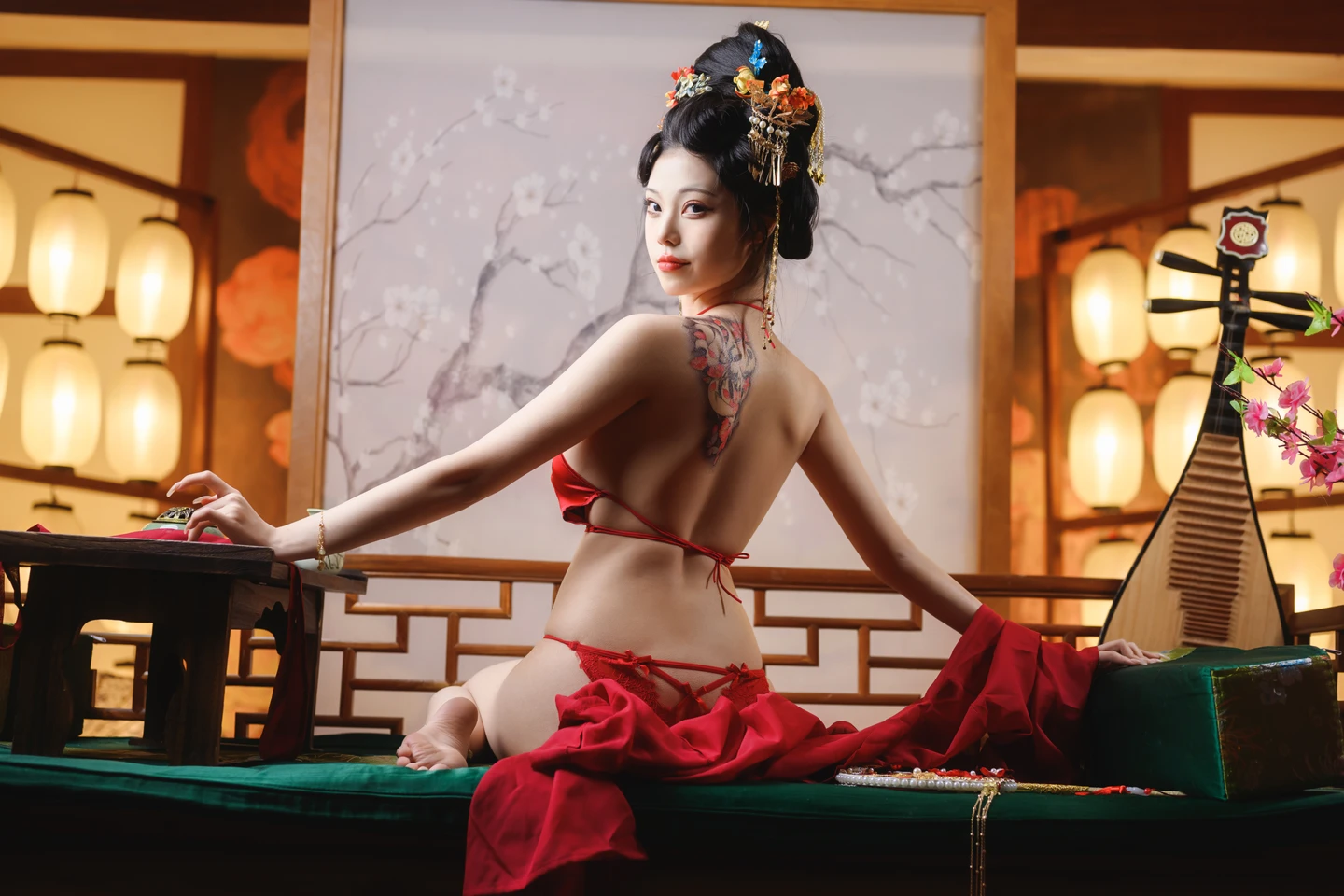 Honey Cat Fur - Tang Palace Night Banquet (61 photos) - Mi Zhi Mao Qiu (蜜汁猫裘) - Photo 20 of 61