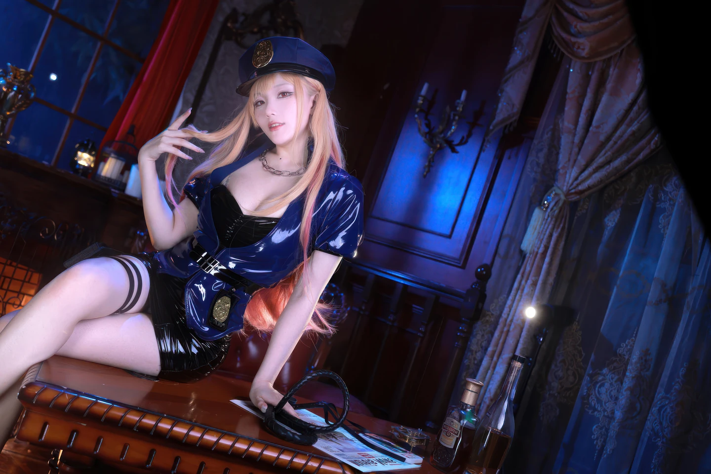 Cheese Block Wii - Xie Tingting Police Woman (36 photos) - Qi Si Kuai Wii (起司块wii) - Photo 1 of 36