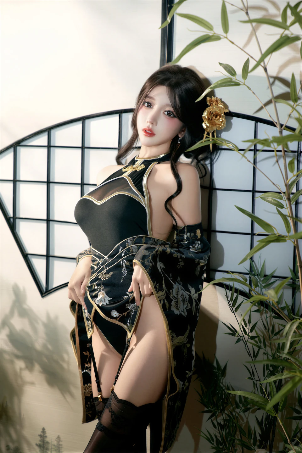 Expired Rice Noodles Miao - No.170 Miss Yu (49 photos) - Guo Qi Mi Xian Xian Miao (过期米线线喵) - Photo 35 of 49