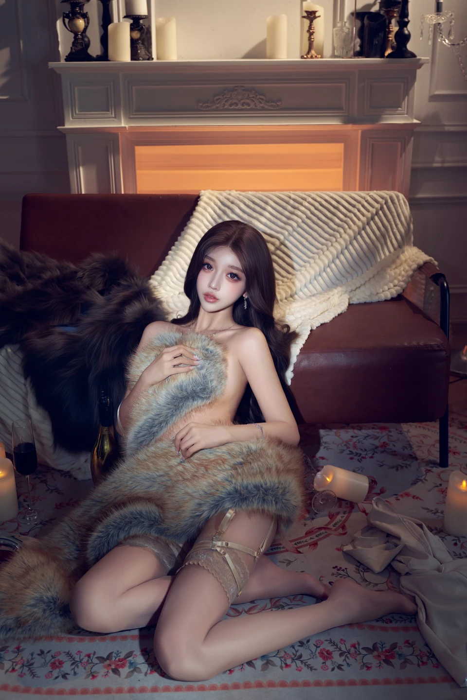 Guo Qi Mixianxian Miao - No.175 Gilded Dream (53 photos) - Guo Qi Mi Xian Xian Miao (过期米线线喵) - Photo 12 of 53