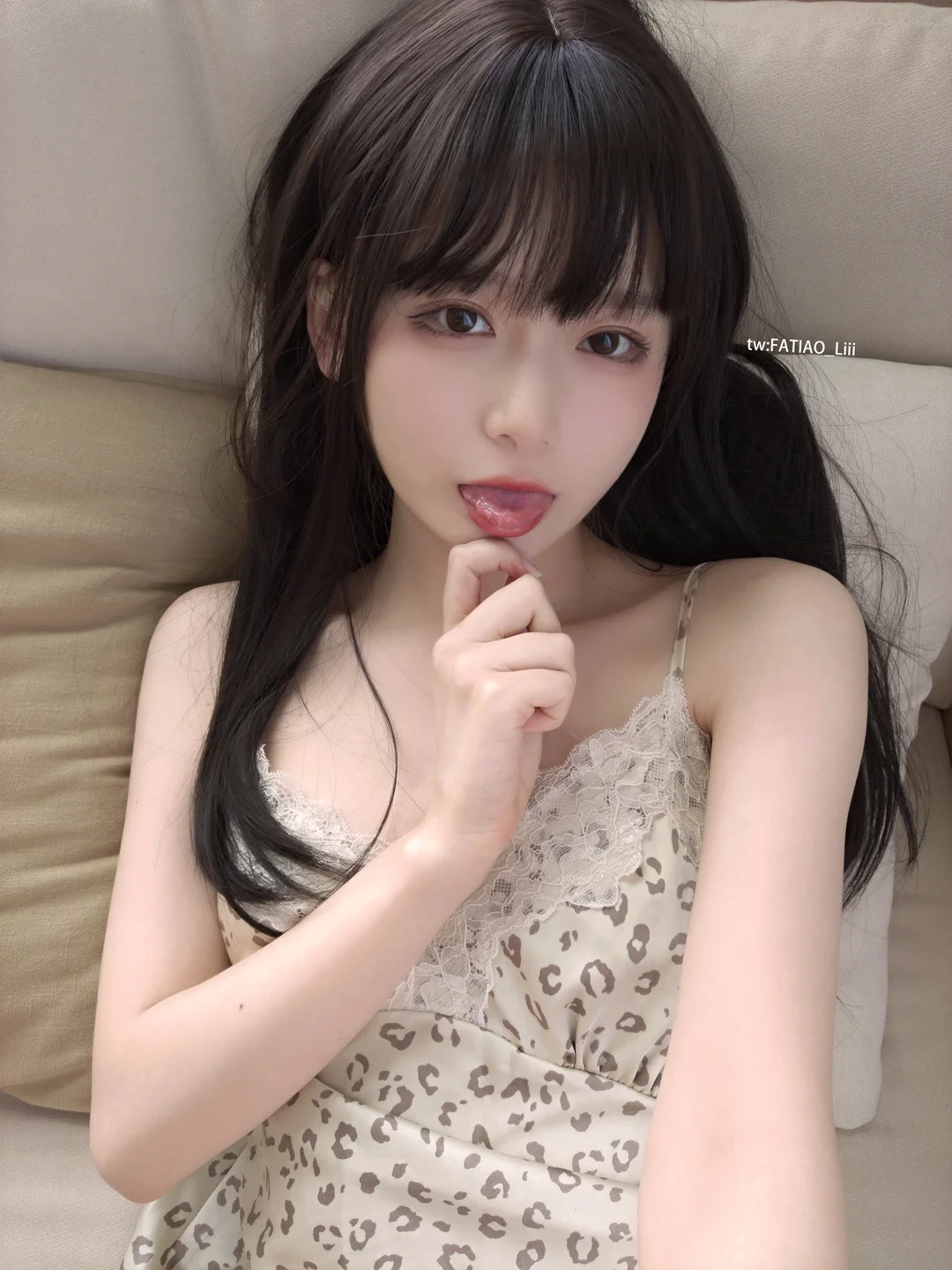 Mysterious Dai Li - NO.003 Leopard Print Pajamas (100 photos) - Mi Zhi Ai Li (迷之呆梨) - Photo 27 of 100
