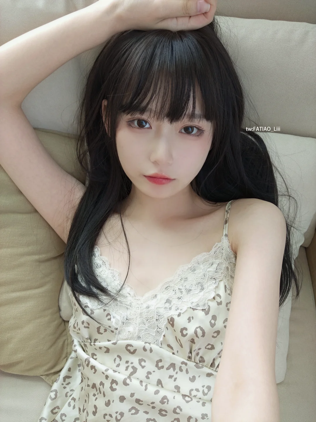 Mysterious Dai Li - NO.003 Leopard Print Pajamas (100 photos) - Mi Zhi Ai Li (迷之呆梨) - Photo 98 of 100