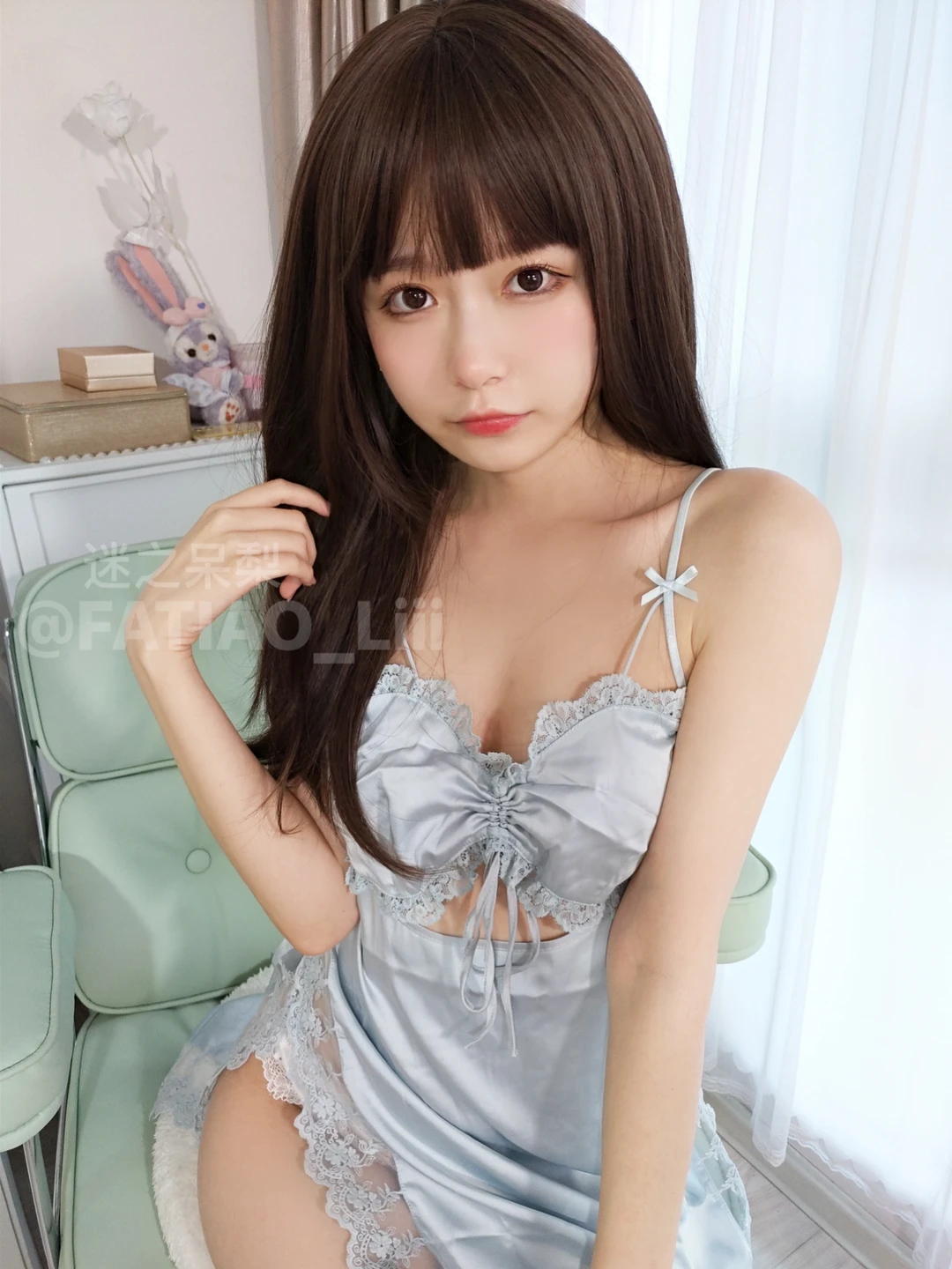 Mysterious Dai Li - NO.045 New Pajamas... Are They Beautiful? 🎀 [20P+1V / (20 photos) - Mi Zhi Ai Li (迷之呆梨) - Photo 13 of 20