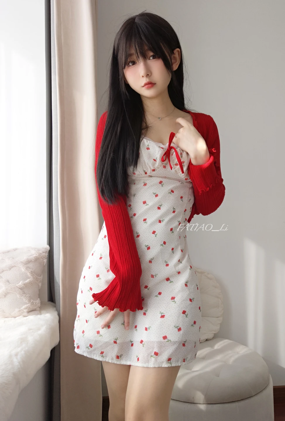 Mysterious Dai Li - NO.053 Selfie Photos 24.01 Spring Girl (78 photos) - Mi Zhi Ai Li (迷之呆梨) - Photo 1 of 78