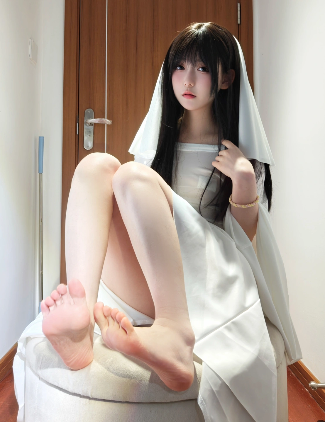 Mysterious Dull Pear – No.058 October 2024 Fantia Membership Subscription Collection (8 sets) (141 photos) - Mi Zhi Ai Li (迷之呆梨) - Photo 70 of 141