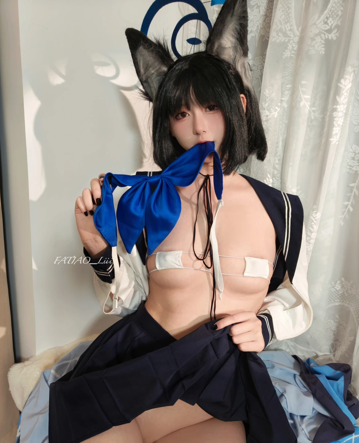 Mysterious Dull Pear – NO.060 Wisteria [89P-121.5M] (91 photos) - Mi Zhi Ai Li (迷之呆梨) - Photo 22 of 91