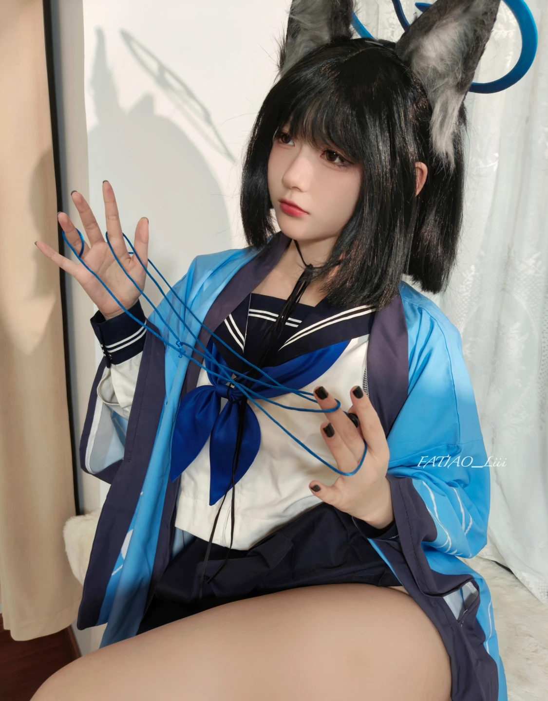 Mysterious Dull Pear – NO.060 Wisteria [89P-121.5M] (91 photos) - Mi Zhi Ai Li (迷之呆梨) - Photo 47 of 91