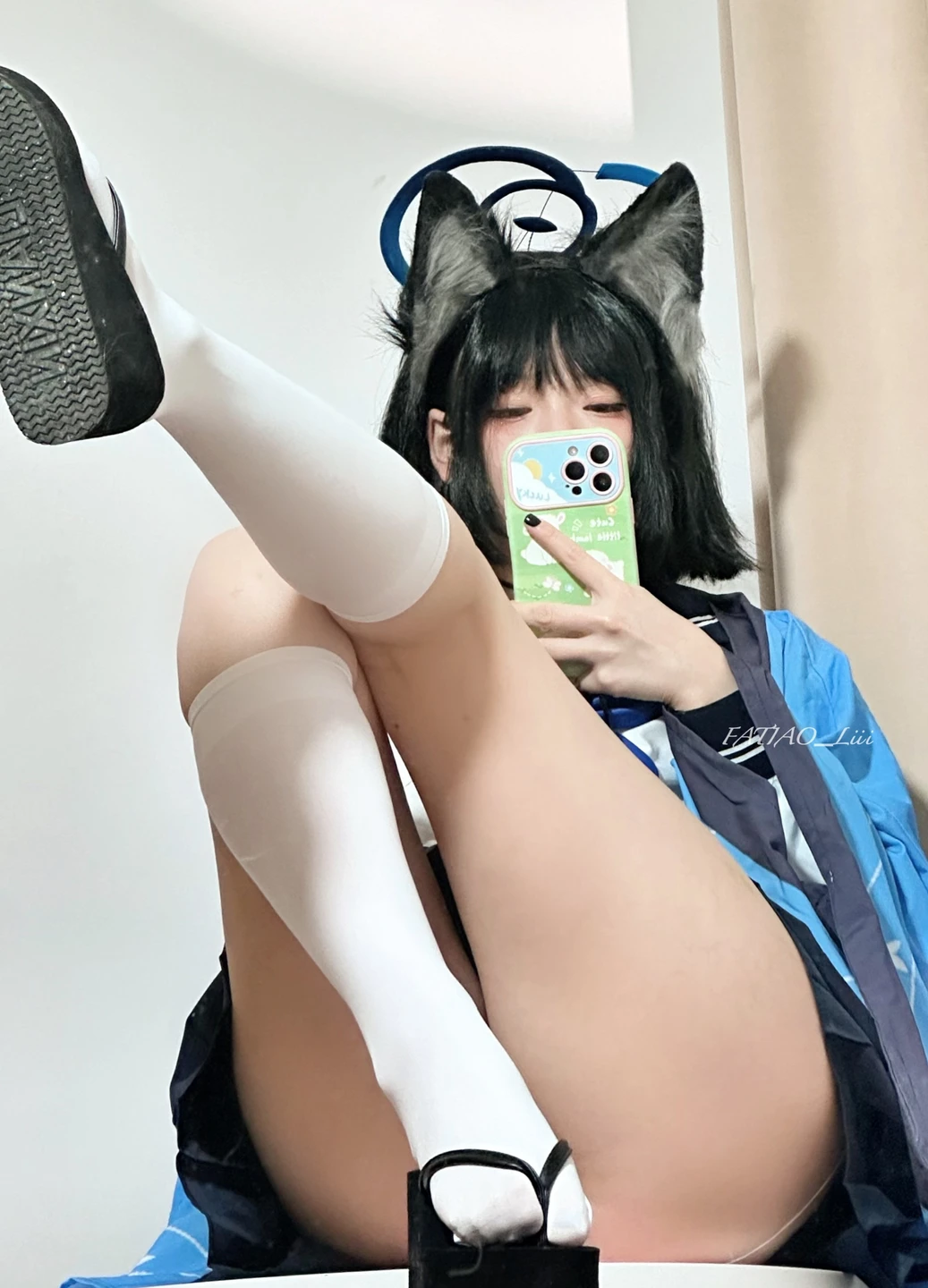 Mysterious Dull Pear – NO.060 Wisteria [89P-121.5M] (91 photos) - Mi Zhi Ai Li (迷之呆梨) - Photo 88 of 91