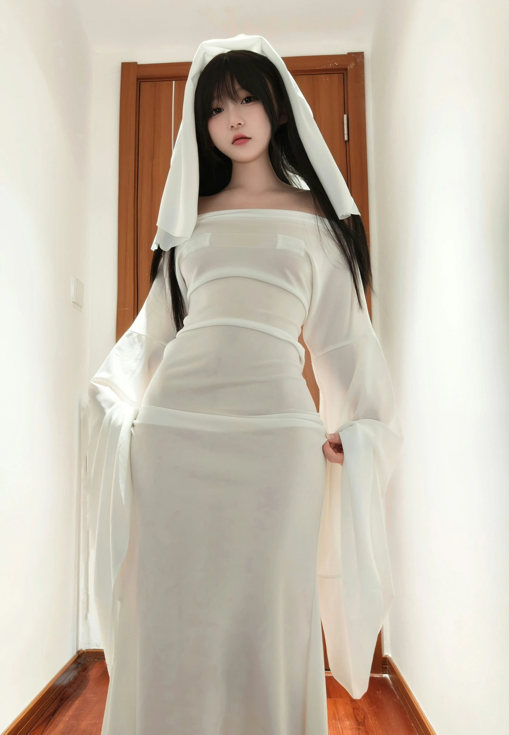 Mysterious Dai Li - NO.063 Halloween Costume Ghost Girl [40P-587.3M] (42 photos) - Mi Zhi Ai Li (迷之呆梨) - Photo 2 of 42