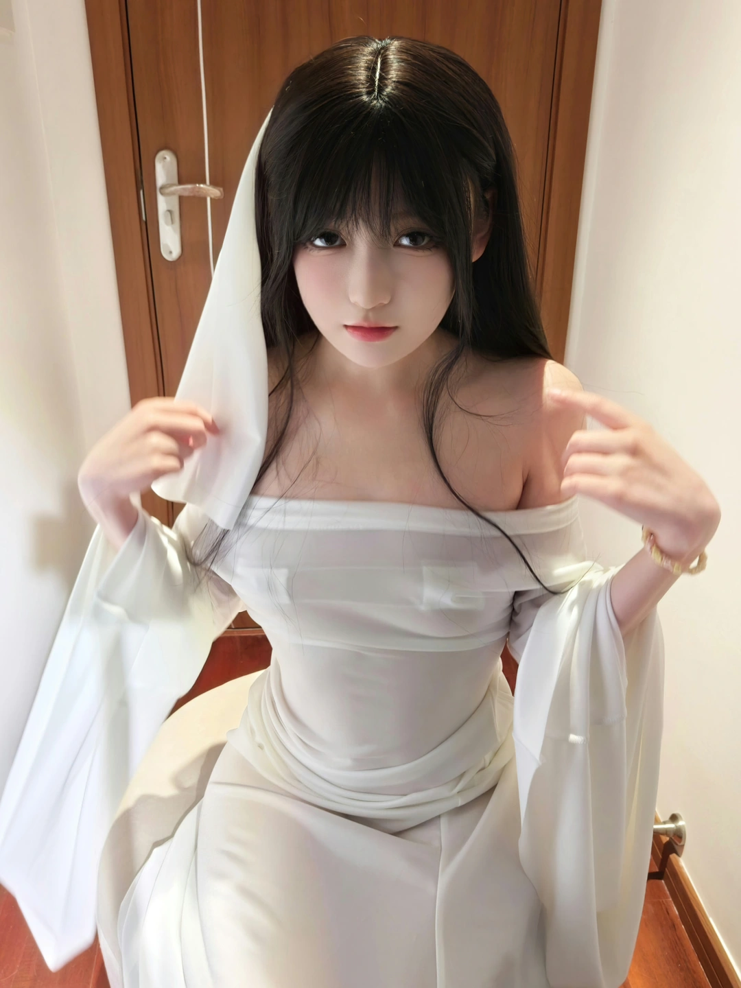 Mysterious Dai Li - NO.063 Halloween Costume Ghost Girl [40P-587.3M] (42 photos) - Mi Zhi Ai Li (迷之呆梨) - Photo 32 of 42