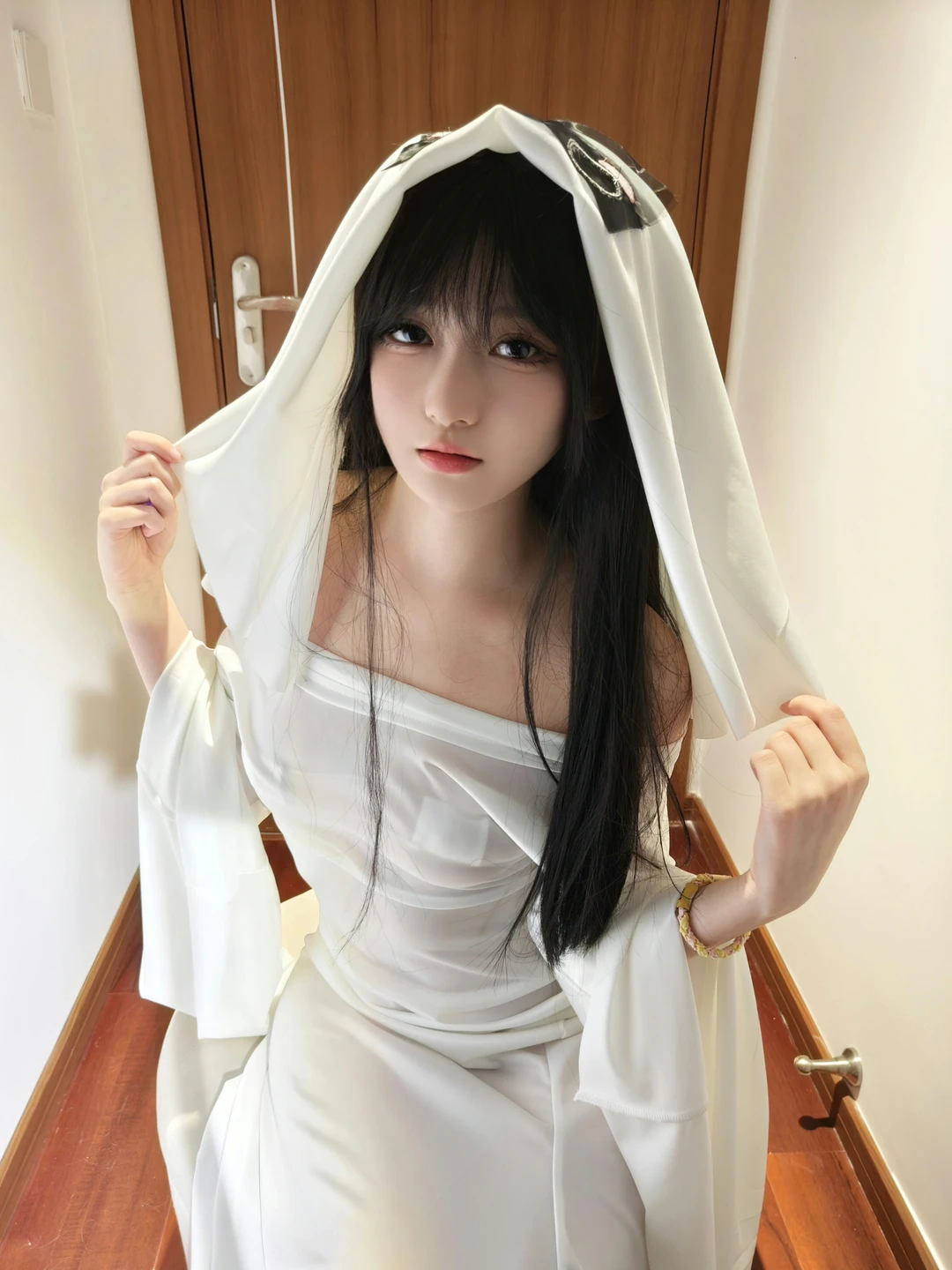 Mysterious Dai Li - NO.063 Halloween Costume Ghost Girl [40P-587.3M] (42 photos) - Mi Zhi Ai Li (迷之呆梨) - Photo 33 of 42