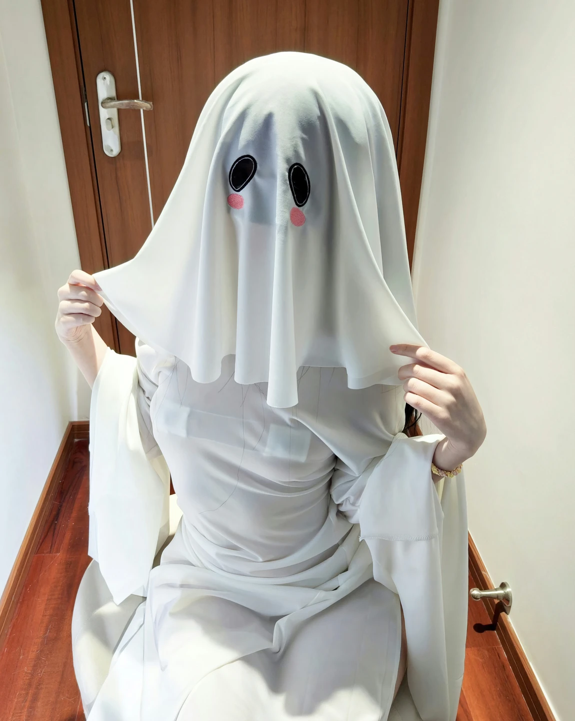 Mysterious Dai Li - NO.063 Halloween Costume Ghost Girl [40P-587.3M] (42 photos) - Mi Zhi Ai Li (迷之呆梨) - Photo 34 of 42