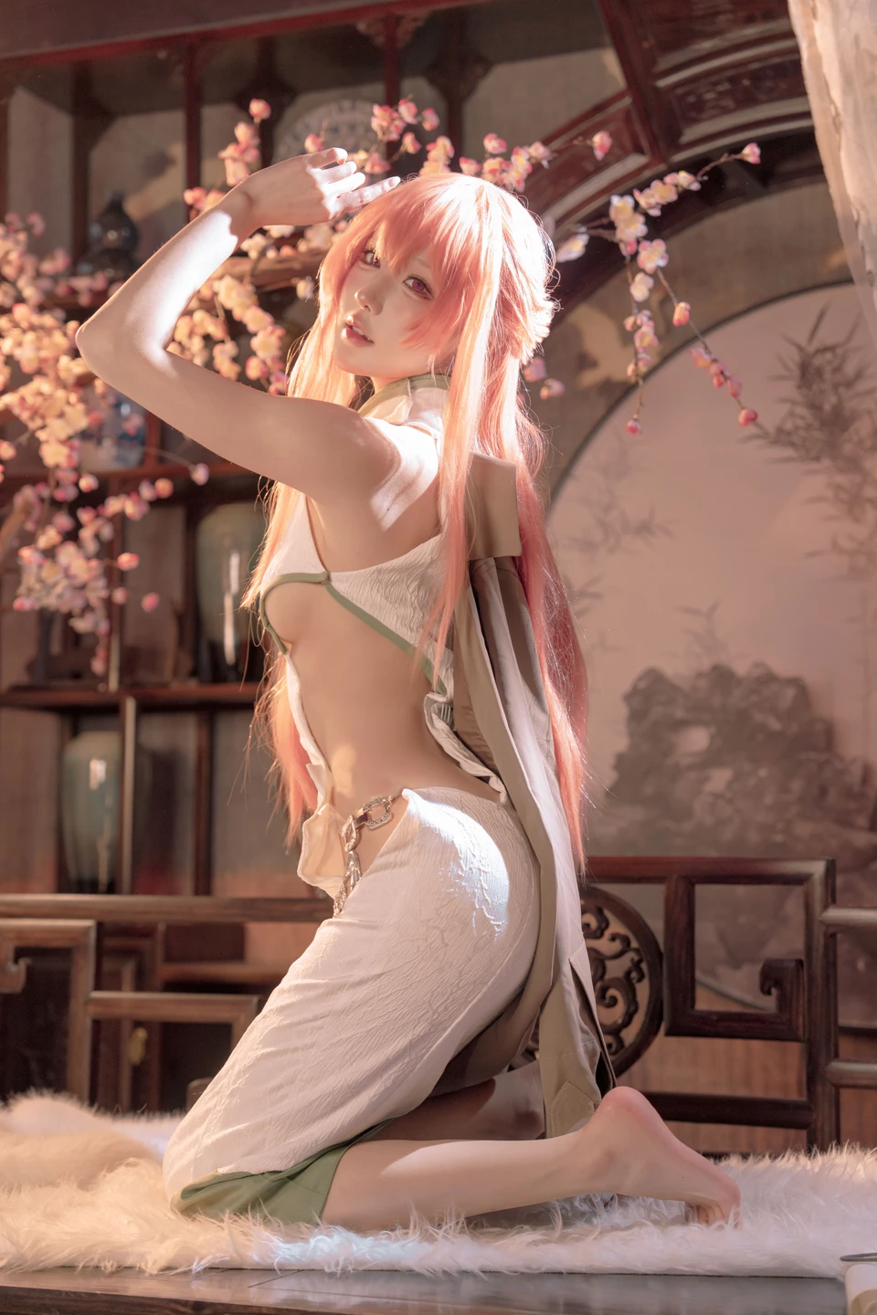 A-Bao is a Bunny Girl - Azur Lane - English Constellation Cheongsam (30 photos) - A Bao Ye Shi Tu Niang (阿包也是兔娘) - Photo 7 of 30