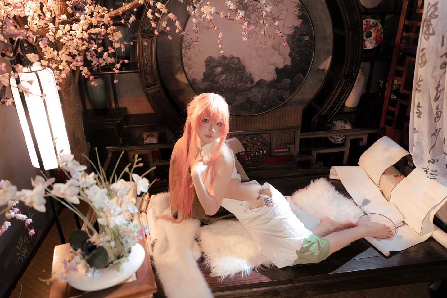 A-Bao is a Bunny Girl - Azur Lane - English Constellation Cheongsam (30 photos) - A Bao Ye Shi Tu Niang (阿包也是兔娘) - Photo 9 of 30