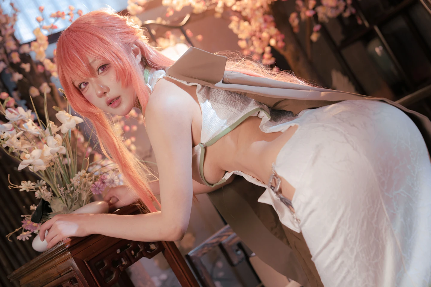 A-Bao is a Bunny Girl - Azur Lane - English Constellation Cheongsam (30 photos) - A Bao Ye Shi Tu Niang (阿包也是兔娘) - Photo 10 of 30